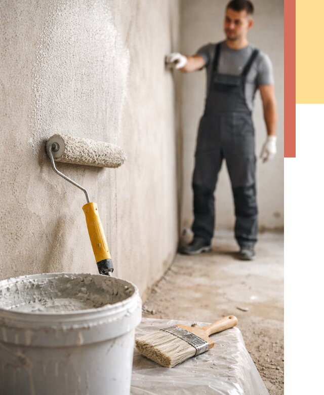 Нанесение бетоноконтакта на стены в Щекино от 4323 руб. быстро и недорого | ОТДЕЛОЧНИК-Екн