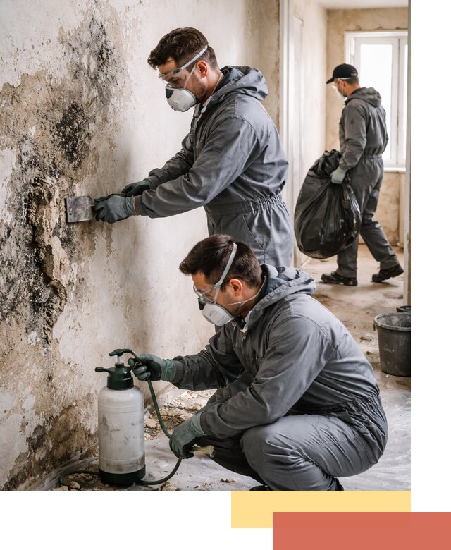 Удаление плесени со стен профессионально в Щекино