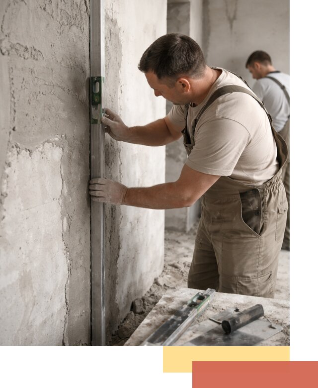 Установка штукатурных маяков в Щекино с гарантией качества