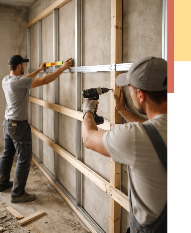 Устройство обрешетки под панели в Щекино от 2161 руб. — монтаж под ключ | ОТДЕЛОЧНИК-Екн