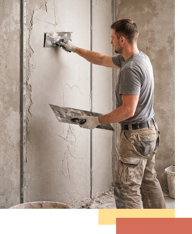 Штукатурка стен гипсовая в Щекино — качественный и быстрый монтаж