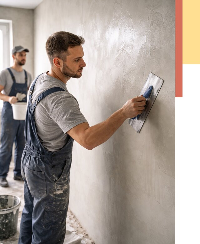 Глянцевание штукатурки стен в Щекино от 7719 руб. — услуги и затирка | ОТДЕЛОЧНИК-Екн