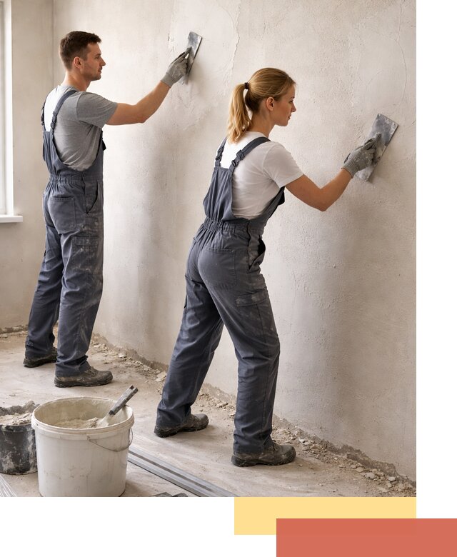 Штукатурка стен под обои в Щекино профессионально и быстро