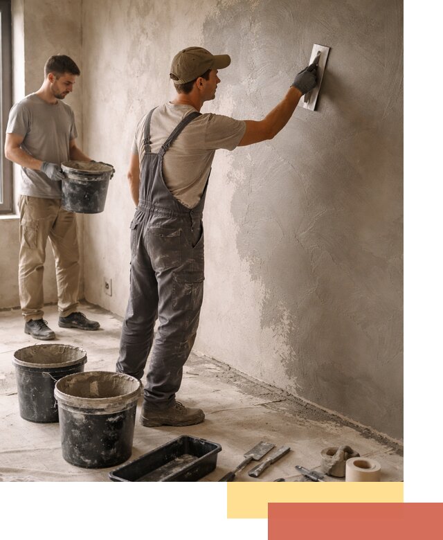 Нанесение микроцемента на стены в Щекино качественно и быстро