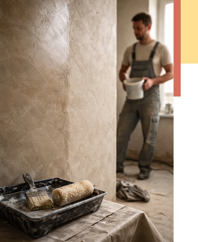 Нанесение воска на штукатурку в Щекино от 3602 руб. | Услуги ОТДЕЛОЧНИК-Екн