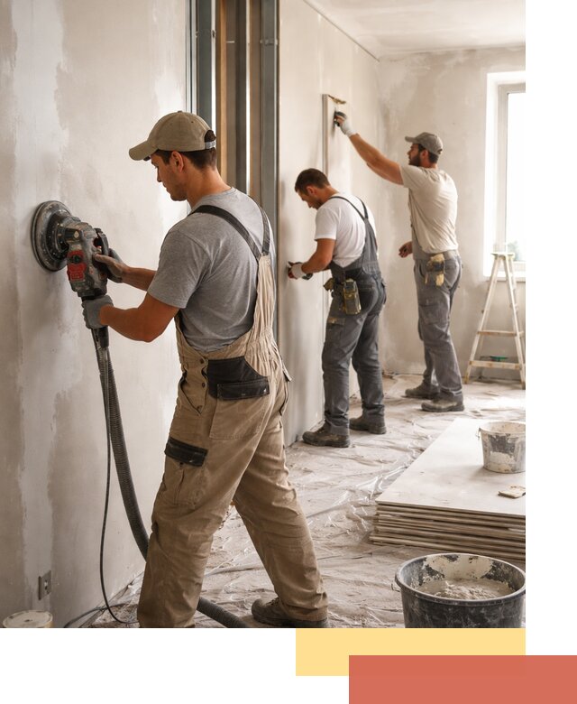 Профессиональная отделка стен в Щекино качественно и в срок