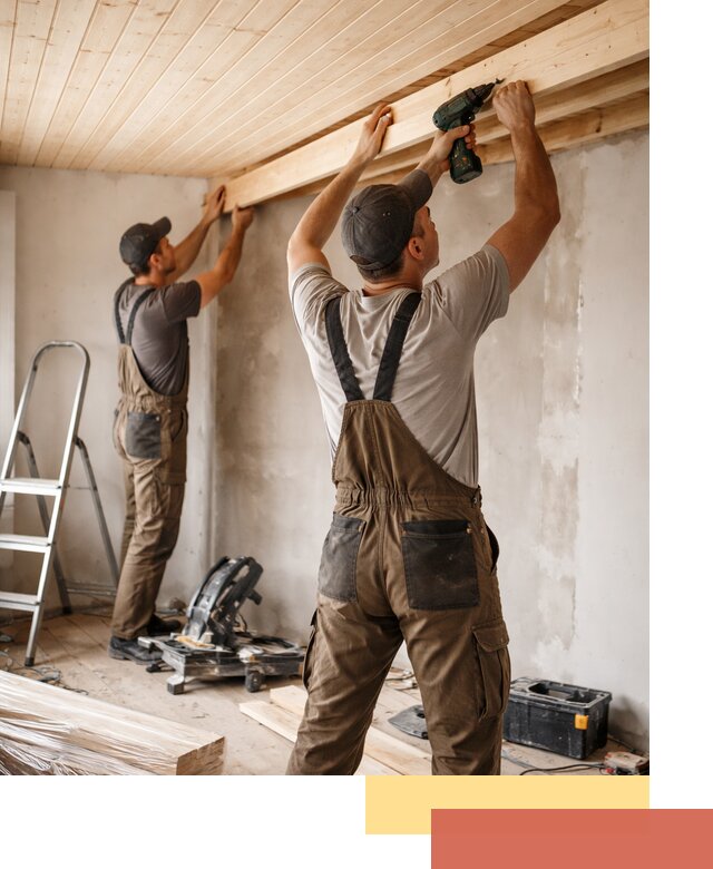 Монтаж потолка из вагонки в Щекино профессионально и аккуратно