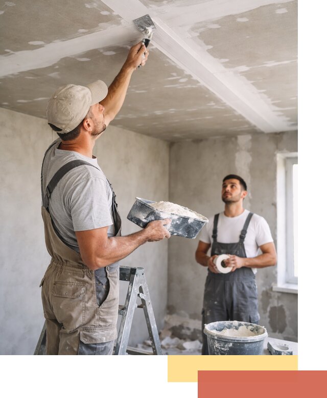 Обработка швов потолка ГКЛ в Щекино: качественная заделка и шпатлевка